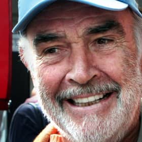 Sir Sean Connery outside the Filmhouse cinema on Lothian Road during the Edinburgh International Film Festival. Picture: David Cheskin