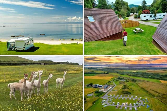 Some of Scotland's best campsites.