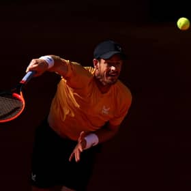 Andy Murray suffered defeat against Andrea Vavassori in Madrid last week.