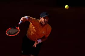 Andy Murray suffered defeat against Andrea Vavassori in Madrid last week.
