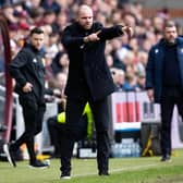 Hearts boss Robbie Neilson during his side's Premiership clash with St Johnstone at Tynecastle Park. (Photo by Alan Harvey / SNS Group)