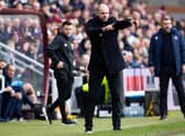 Hearts boss Robbie Neilson during his side's Premiership clash with St Johnstone at Tynecastle Park. (Photo by Alan Harvey / SNS Group)