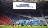 Inverness will be hoping to produce the Scottish Cup final's biggest shock when they face Celtic. (Photo by Ross MacDonald / SNS Group)