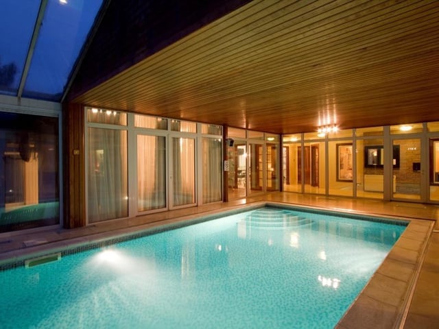 Pool room.