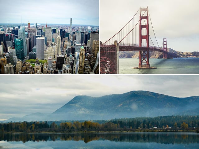 The United States of America had the highest number of cities searching for visas for the country, with a total of eighteen UK cities, including Sheffield, Bath, Liverpool and Manchester. There are approximately 20,000 Britons that make the move across the Atlantic to America each year.