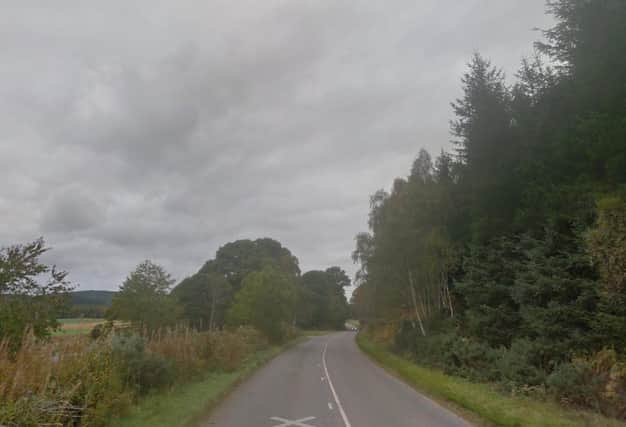 Google map of the A93