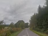 Google map of the A93