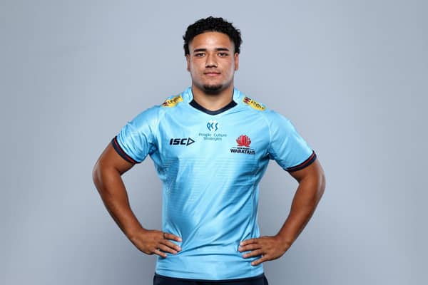 Mosese Tuipulotu has been named on the bench for the Waratahs' Super Rugby match against Hurricanes. (Photo by Brendon Thorne/Getty Images for Rugby Australia)