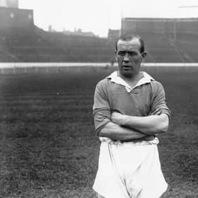 Hughie Gallacher, the Newcastle and Scotland footballer, pictured in September, 1933. (Photo by Fox Photos/Getty Images)