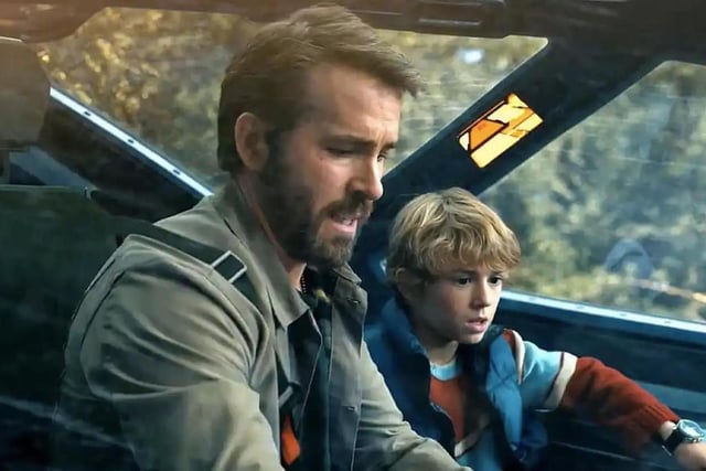 A time-travelling fighter pilot, played by Ryan Reynolds, crash-lands in the year 2022. The pilot teams up with a younger, 12-year-old version of himself for a mission to save the future of mankind.