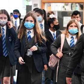 Scottish pupils will need to wear face masks in schools until the October holidays.