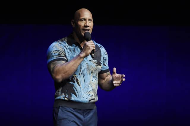 Dwayne Johnson says he and his family tested positive for the coronavirus. (Photo by Chris Pizzello/Invision/AP, File)