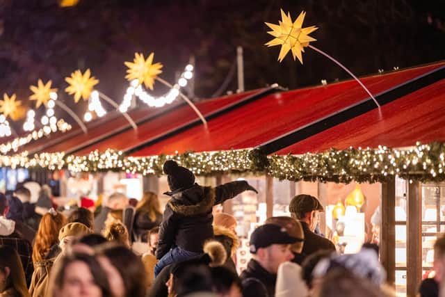 More than 92,000 people flocked to Edinburgh's Christmas festival last weekend. Picture: Ian Georgeson Photography