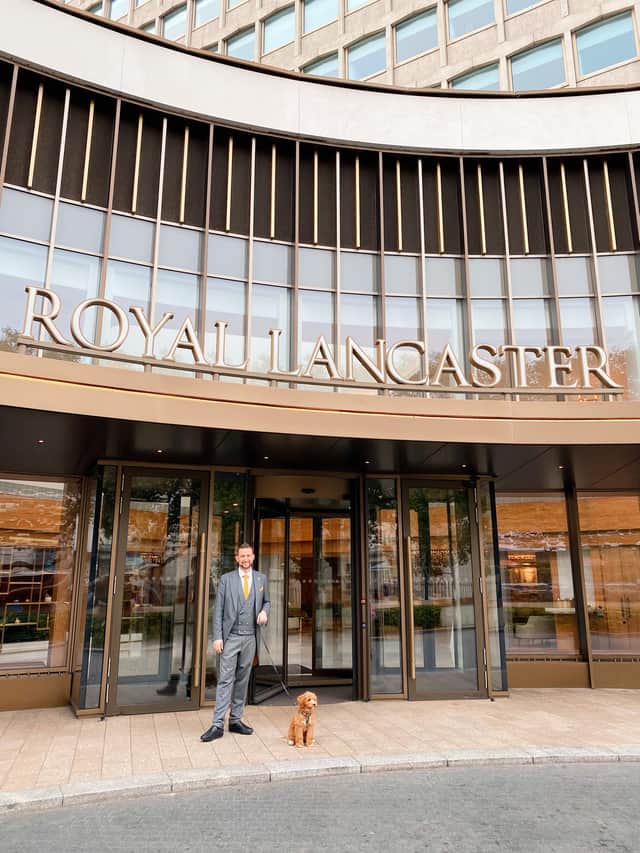The multi-storeyed Royal Lancaster London is a mid-century architectural icon designed by Richard Seifert.