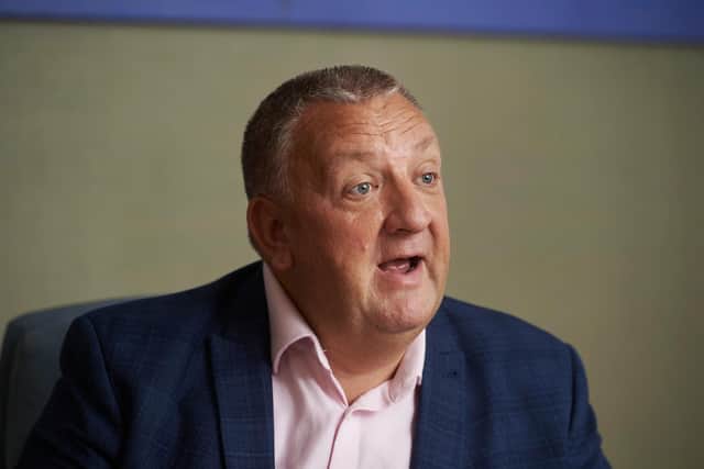 Paul Denton is the chief executive of the Scottish Building Society. Picture: Malcolm Cochrane Photography