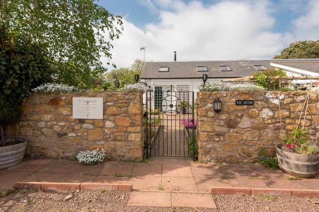 The Studio is a former farm cottage at Spittalrig, not far from Haddington in East Lothian