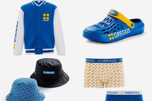 Greggs and Primark reveal latest fashion collection including sausage roll  socks, stocked in Glasgow