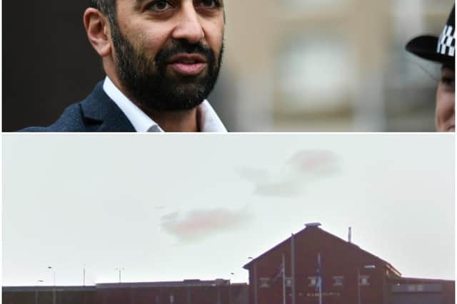 Justice Minister Humza Yousaf said the outbreak was at HMP Kilmarnock. Picture: JPIMedia/GoogleMaps