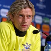 Anatoliy Tymoshchuk, pictured here in 2016 in Lille, France, is among those sanctioned.