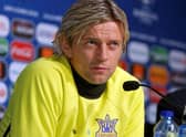 Anatoliy Tymoshchuk, pictured here in 2016 in Lille, France, is among those sanctioned.