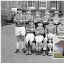 Former goalkeeper David Larter (inset) aims to reunite the Bruntsfield football team that won the cup in 1971.