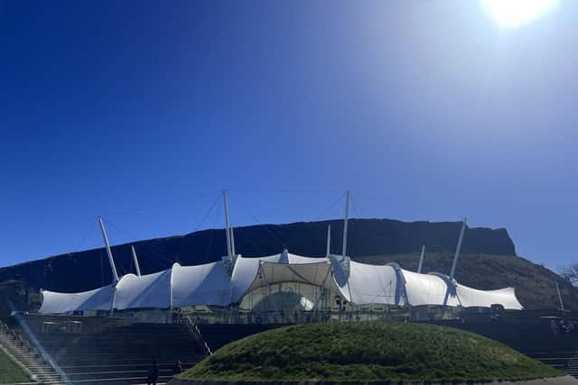 Dynamic Earth has won awards for its architecture but the unique ‘tent-style’ dome structure – known as the stratosphere, constructed from a fabric membrane stretched over a steel skeleton and surrounded by glass walls – is difficult and costly to heat and cool