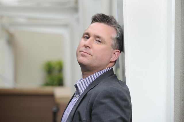 Keith Neilson is the chief executive of Craneware, which is headquartered in Edinburgh. Picture: Neil Hanna