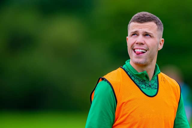 Florian Kamberi is set to leave Hibs. Picture: SNS