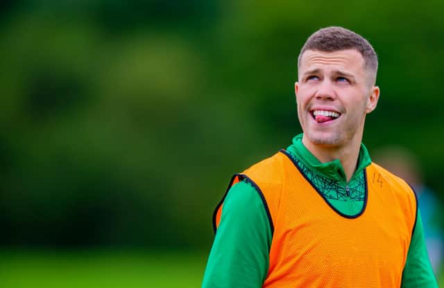 Florian Kamberi is set to leave Hibs. Picture: SNS