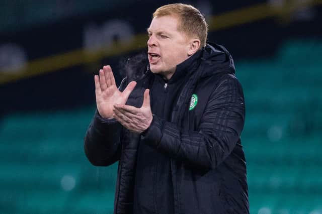 Celtic manager Neil Lennon concedes he might need to get "a little" tougher" with his players after taking a more measured approach in his second spell (Photo by Craig Williamson / SNS Group)