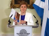 Nicola Sturgeon's Scottish independence referendum drive is designed to placate disgruntled supporters (Picture: Andrew Milligan/PA)
