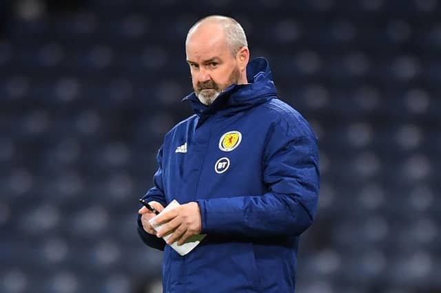 Scotland's head coach Steve Clarke has to select one of his most important starting XIs this week (Photo by ANDY BUCHANAN/AFP via Getty Images)