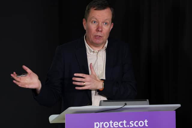 Jason Leitch is causing Nicola Sturgeon a problem