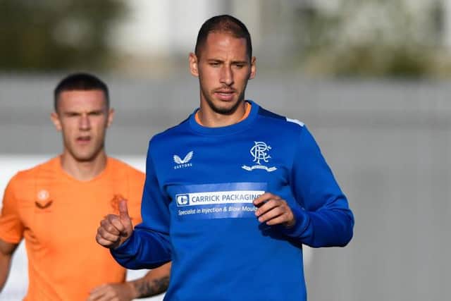 Rangers defender Nikola Katic has joined Hajduk Split on loan for the rest of the season. (Photo by Mark Scates / SNS Group)