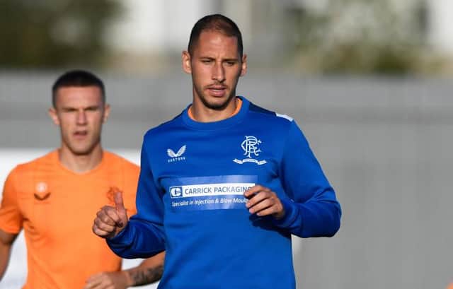 Rangers defender Nikola Katic has joined Hajduk Split on loan for the rest of the season. (Photo by Mark Scates / SNS Group)