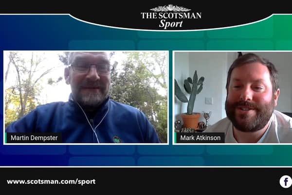 Martin Dempster and Mark Atkinson discuss The Masters.