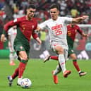 Ardon Jashari, lninked with Celtic, featured for Portugal at the World Cup. (Photo by Fabrice COFFRINI / AFP) (Photo by FABRICE COFFRINI/AFP via Getty Images)