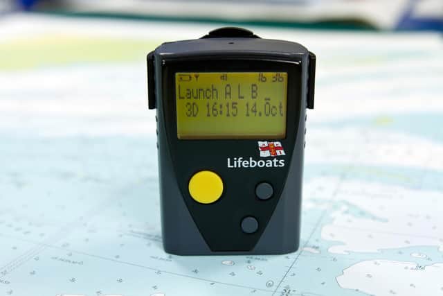 A RNLI pager. Pic: RNLI