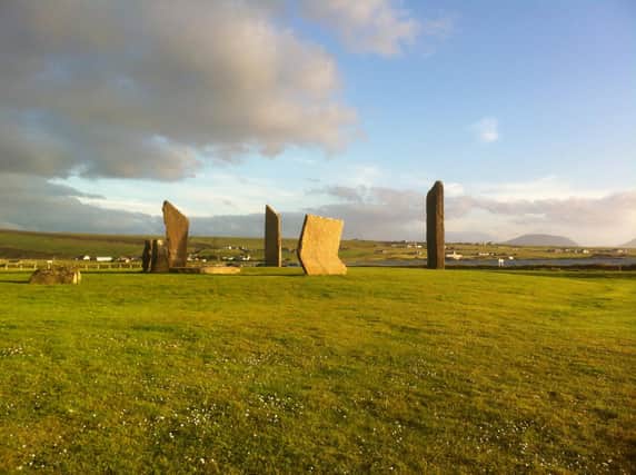 The Standing Stones of Stenness was a completely new kind of monument to appear on Orkney and is the first stone circle and henge of its type on the island and was built at a time when wealthy farmers were exerting their status and ambition. PIC: Creative Commons