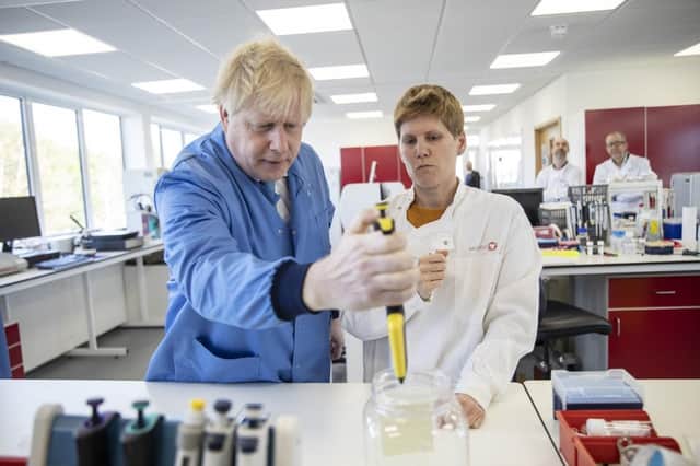Prime Minister Boris Johnson came into contact with the first MP to test positive for coronavirus
