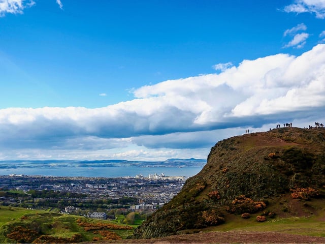 Arthur's Seat is part of an ancient volcano which forms the main peak of the group of hills in Scotland's capital city, Edinburgh. From the top of Arthur's Seat you can enjoy panoramic views of Edinburgh and watch as the autumnal colour palette envelops the city.