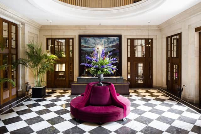 The former Royal Bank of Scotland building on St Andrew Square is now home to the Edinburgh Grand hotel.