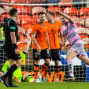 Partick Thistle's Jack Milne scored the winner for the Jags against Dundee United at Tannadice.