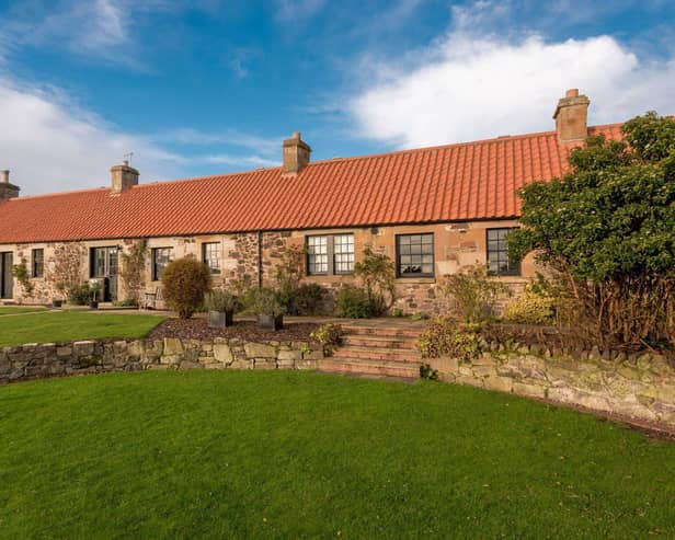 Garden House, created from listed cottages at Redside Farm near North Berwick, boasts spacious interiors and access to some of Scotland's finest beaches and golf courses