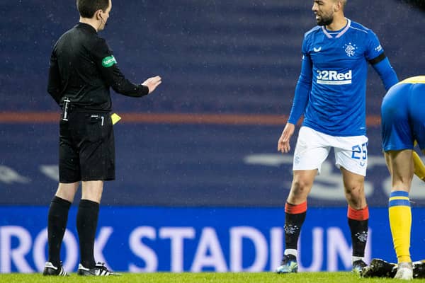 Kemar Roofe has been banned for two matches. Picture: SNS