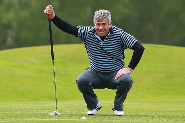 Less than 24 hours after he engraves the name of the 150th Open champion on the Claret Jug, Garry Harvey is bidding to qualify for the Senior Open at Gleneagles. Picture: Jan Kruger/Getty Images.