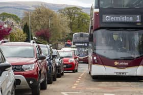 Traffic on Scotland's roads reached an all-time high before the Covid pandemic (Picture: Lisa Ferguson)