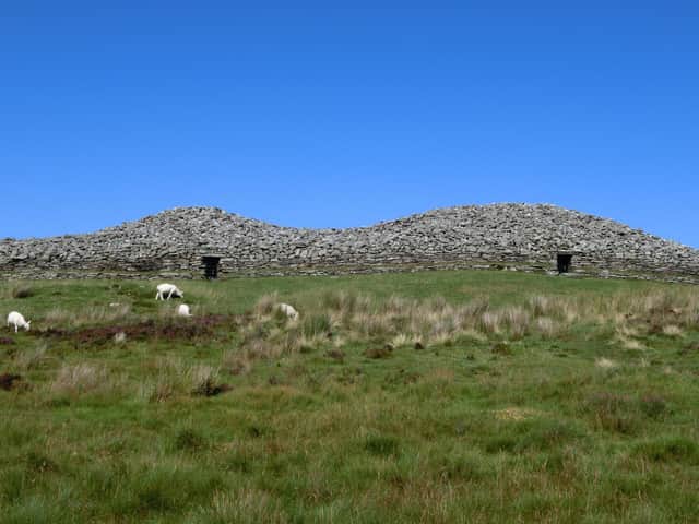 Camster Cairns in Caithness, which were originally built around 5,000 years ago, are among the best examples of ancient burial tombs in Scotland. They are now being used to inspire a modern trend for prehistoric-style burials. PIC: Orikrin1998.