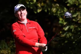 Gemma Dryburgh in action during the BMW Ladies Championship at Oak Valley Country Club in Wonju, South Korea, a fortnight ago. Picture: Chung Sung-Jun/Getty Images.