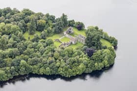 Inchmahome Priory on the Lake of Menteith